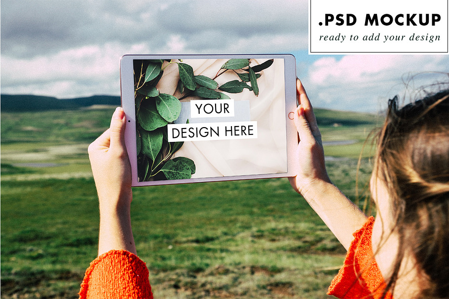 Psd mockup ipad in Mobile & Web Mockups - product preview 8