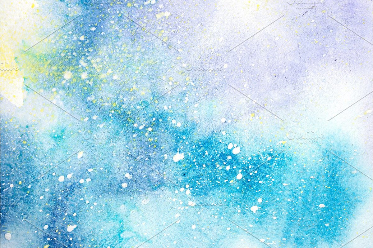 Abstract watercolor hand painted in Textures - product preview 8