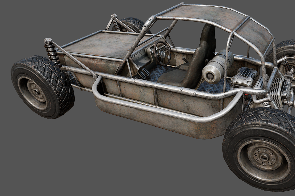 Buggy PBR in Vehicles - product preview 8