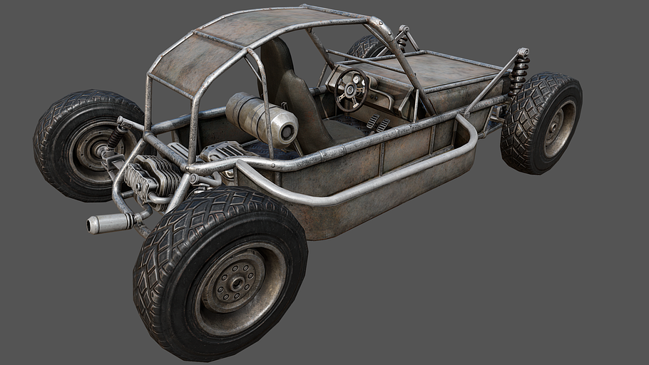 Buggy PBR in Vehicles - product preview 4