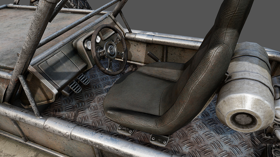 Buggy PBR in Vehicles - product preview 7