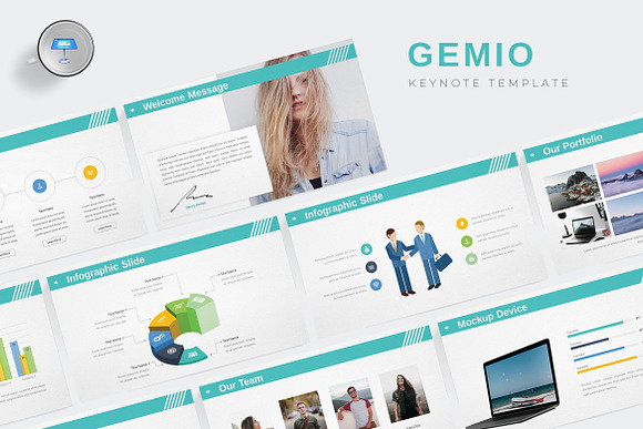 Gemio - Keynote Template in Keynote Templates - product preview 3