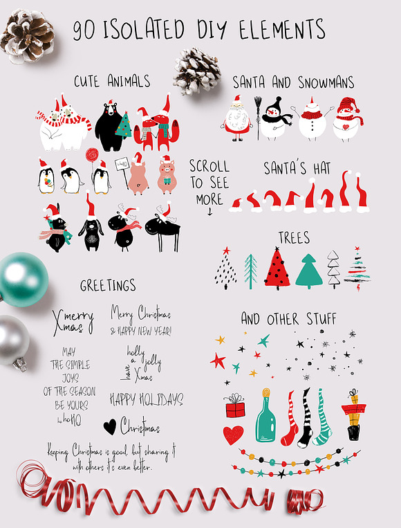 Ho-Ho-Ho Christmas Collection in Graphics - product preview 4