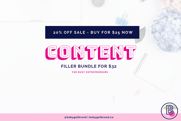 IG Content Filler Bundle - 20% off  in Instagram Templates - product preview 1