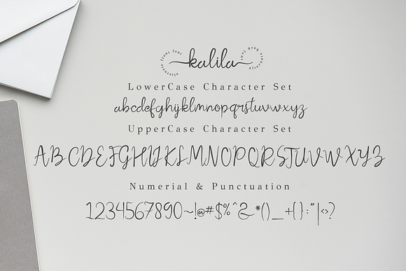 kalila script font in Italic Fonts - product preview 8