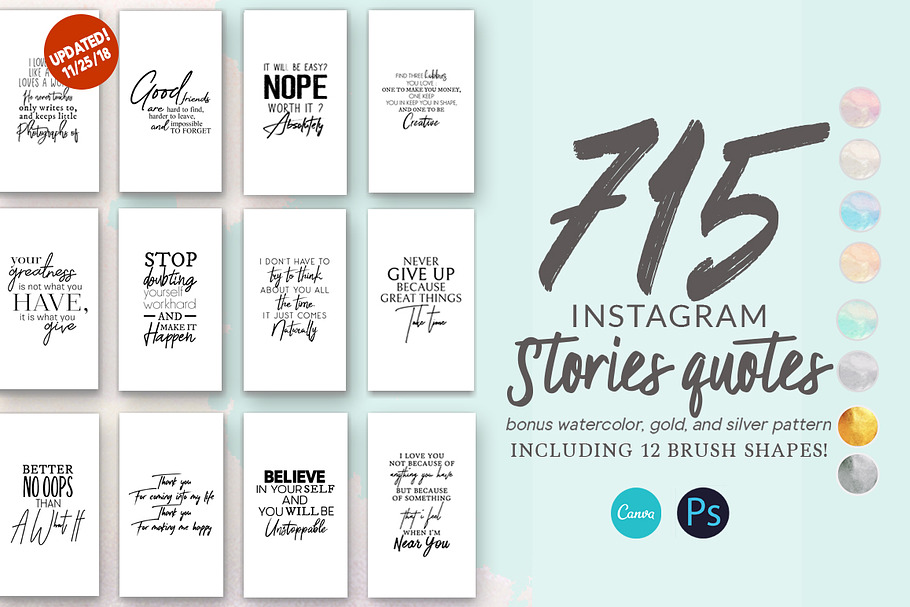 Instagram Stories Quote in Instagram Templates - product preview 8