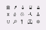 15 Laboratory and Science Icons