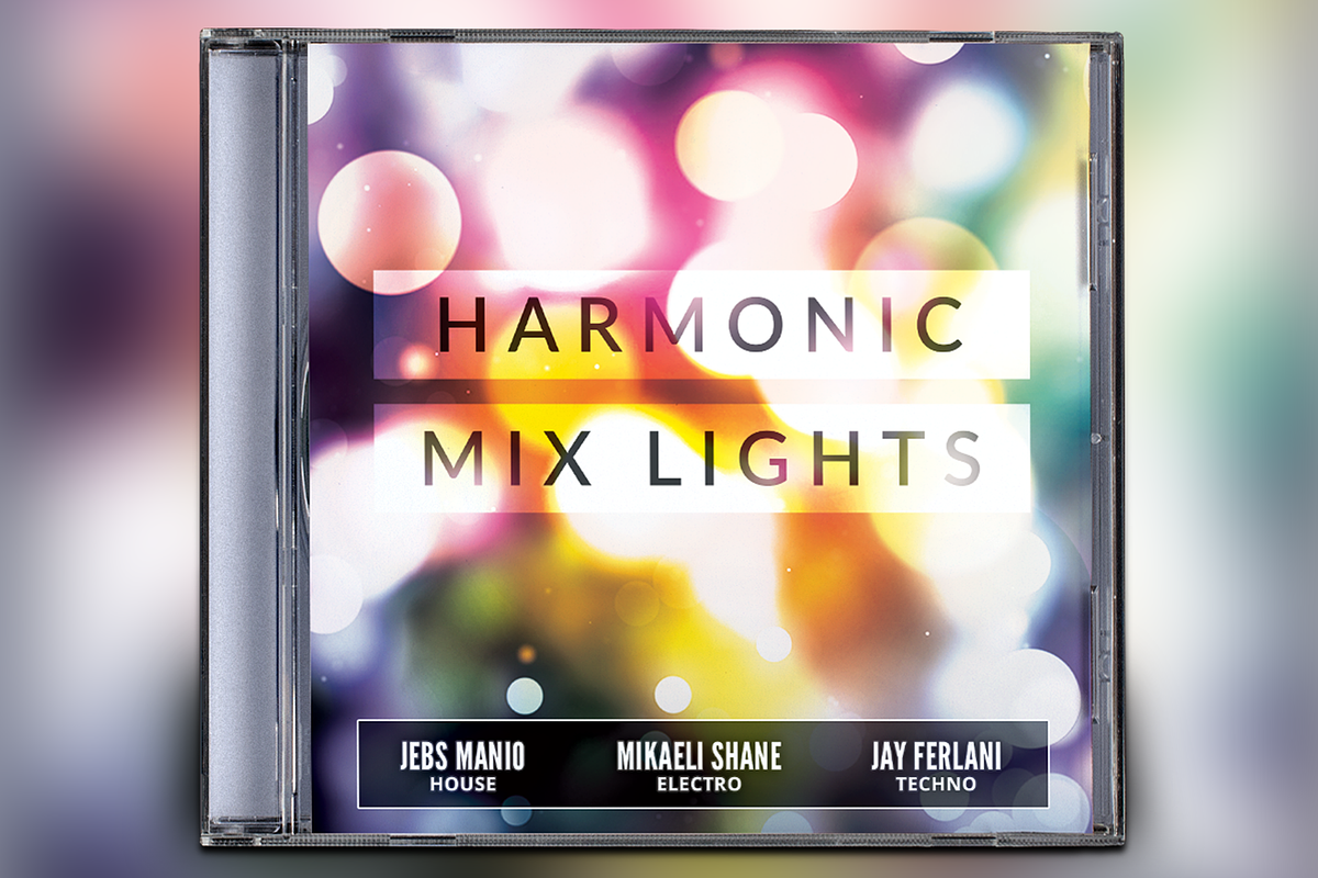 Harmonic Mix Lights CD Album Artwork in Templates - product preview 8