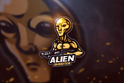 Alien gun - Mascot & Esport Logo