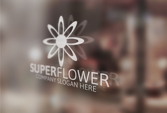 Super Flower in Logo Templates - product preview 2