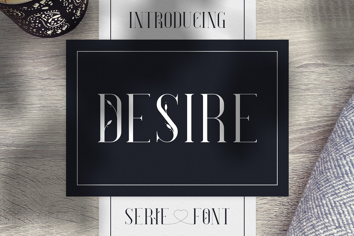 Desire - Luxury Serif Font in Serif Fonts - product preview 8