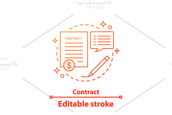 Contract concept ico