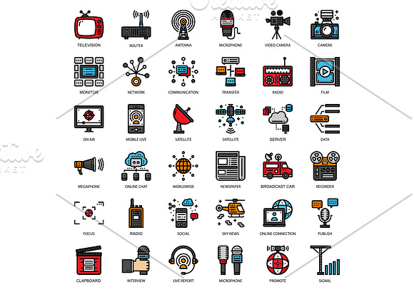 Broadcasting icons in Server Icons - product preview 3