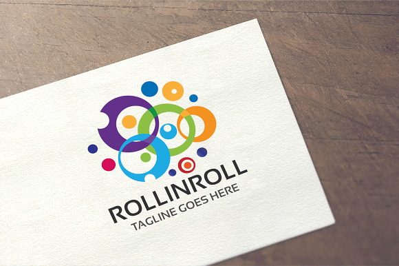 RollinRoll Logo in Logo Templates - product preview 2