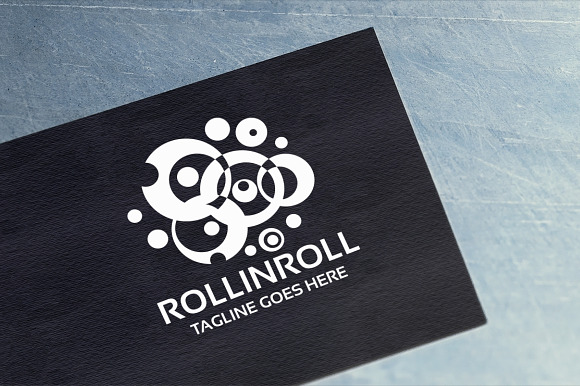 RollinRoll Logo in Logo Templates - product preview 4
