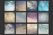 Abstract Skies III Textures