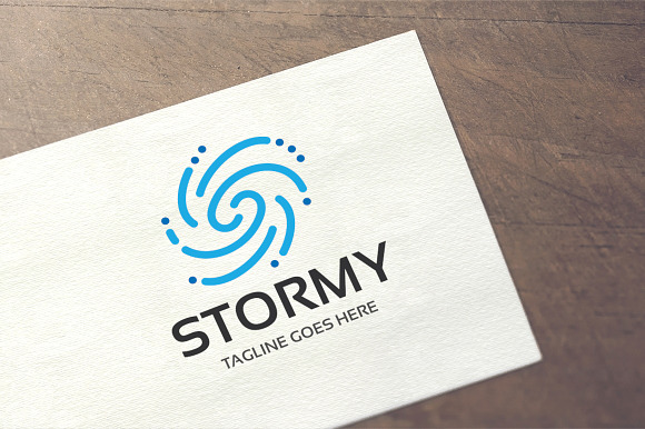 Stormy Logo in Logo Templates - product preview 1
