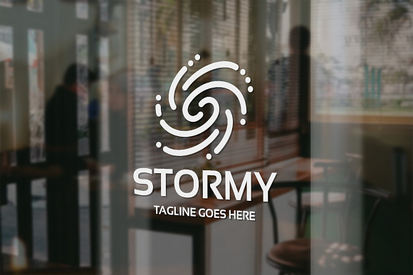 Stormy Logo in Logo Templates - product preview 2
