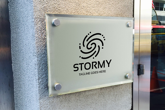 Stormy Logo in Logo Templates - product preview 4