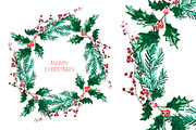Christmas and New Year Wreath(2)