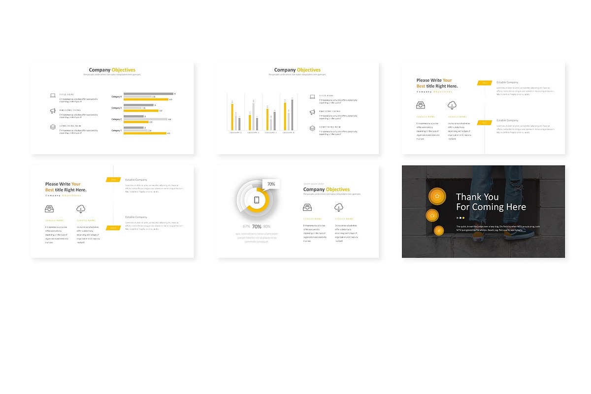 Shoponic - Powerpoint Template in PowerPoint Templates - product preview 8