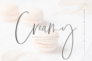 Creamy | Handwritten Font