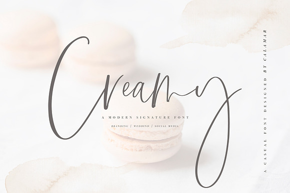 Creamy | Handwritten Font in Script Fonts - product preview 10