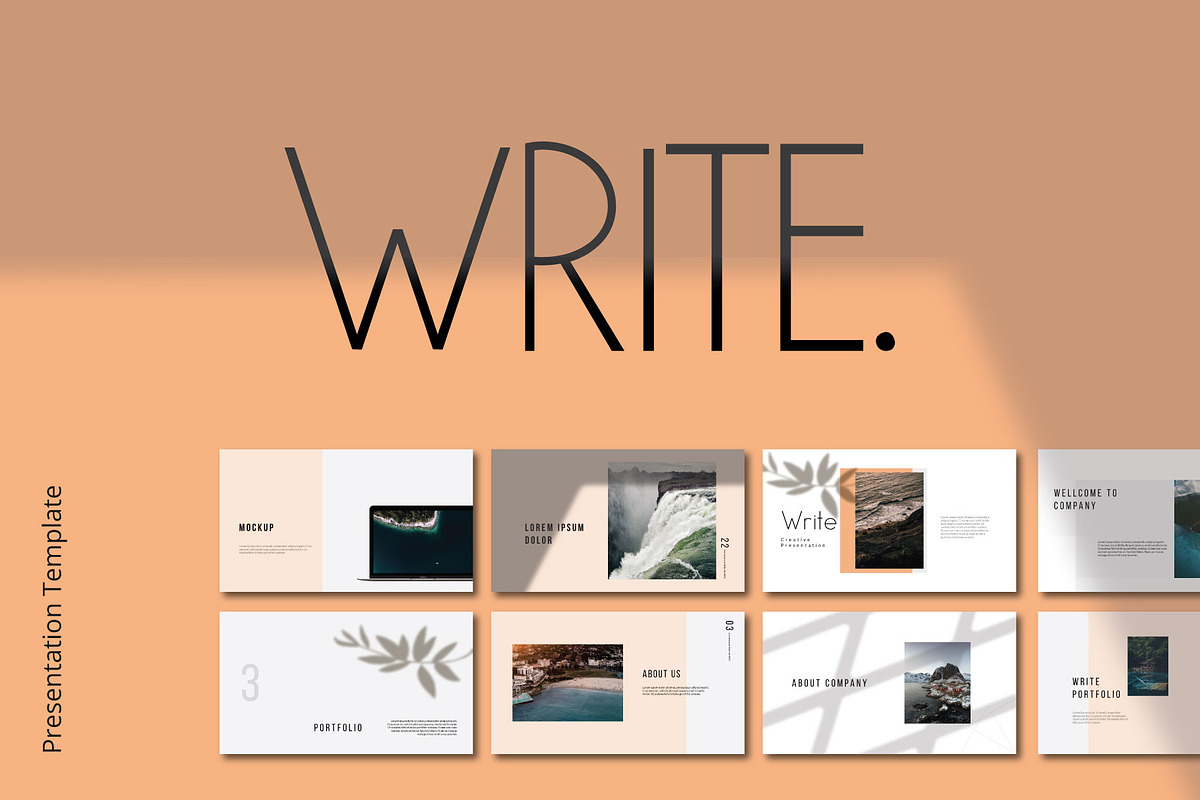 Write Powerpoint in PowerPoint Templates - product preview 8
