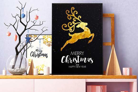 Merry Christmas Brochure design in Brochure Templates - product preview 5