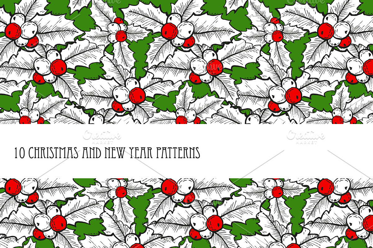 10 Christmas Patterns in Patterns - product preview 8