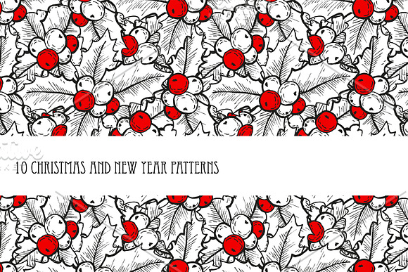 10 Christmas Patterns in Patterns - product preview 1