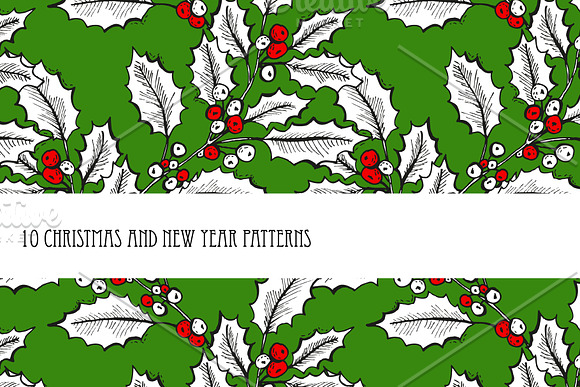 10 Christmas Patterns in Patterns - product preview 3