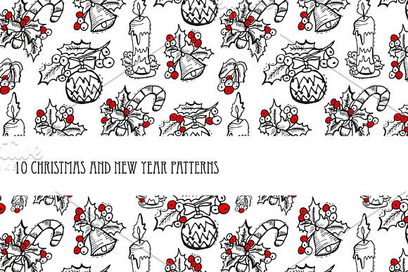 10 Christmas Patterns in Patterns - product preview 5