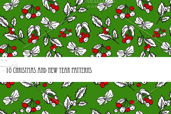 10 Christmas Patterns in Patterns - product preview 7