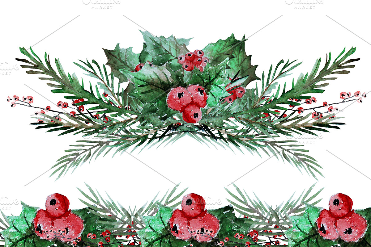 Christmas Decorations in Illustrations - product preview 8
