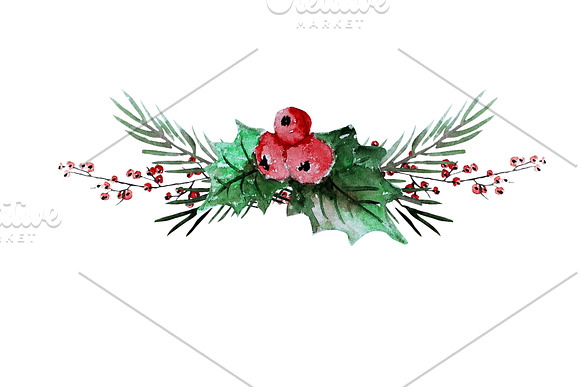 Christmas Decorations in Illustrations - product preview 1