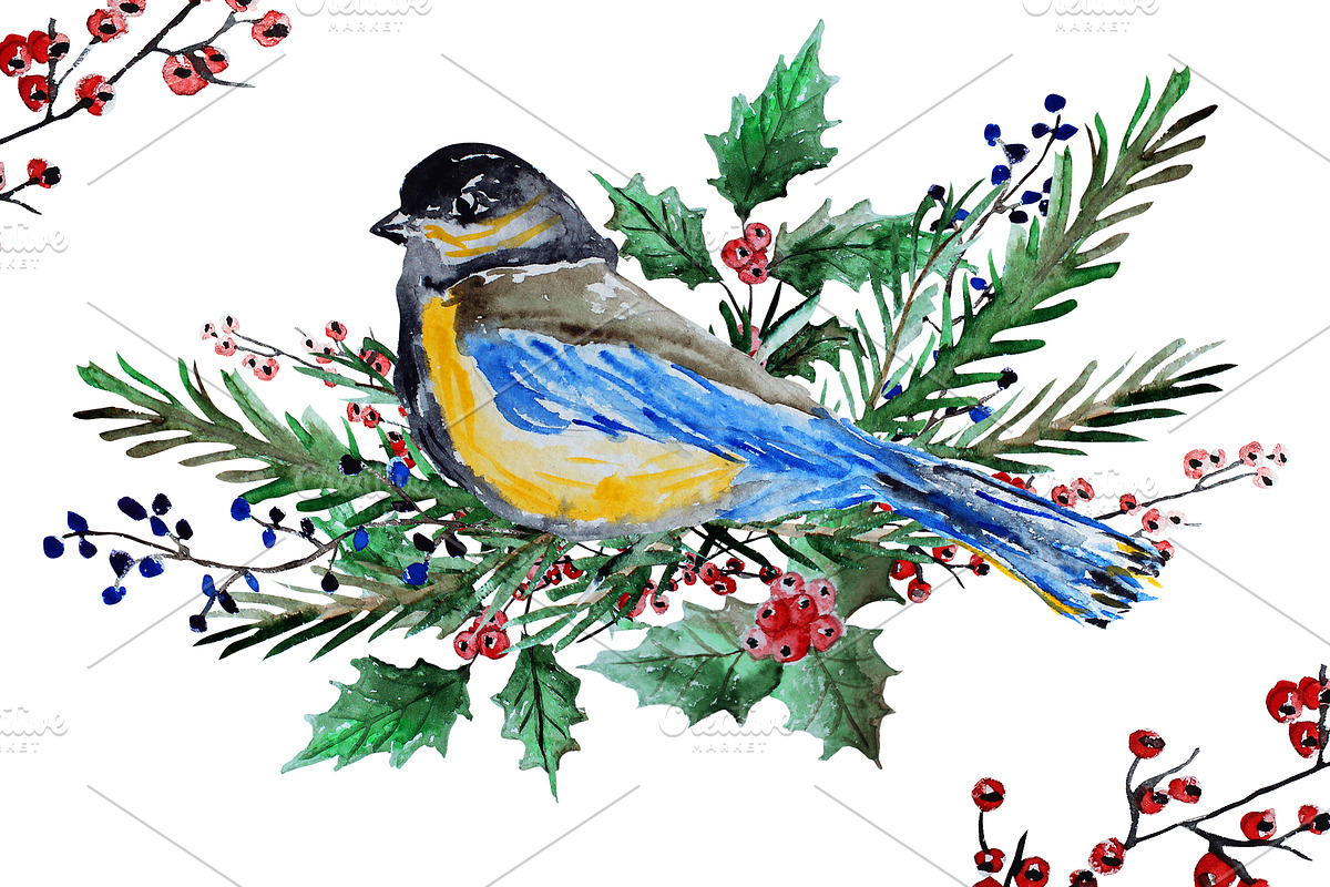 Christmas and New Year Decoration in Illustrations - product preview 8