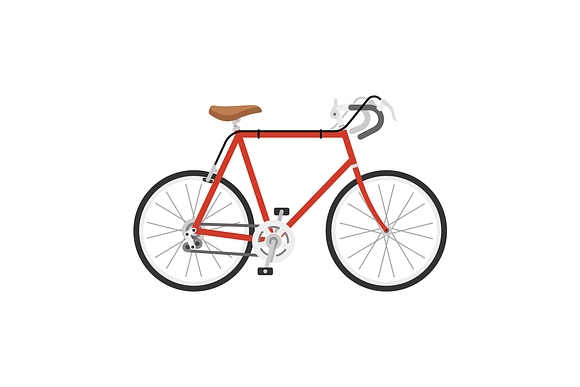 15 Flat Bike Icons in Beach Icons - product preview 3