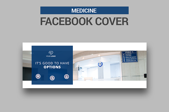 Medicine Facebook Covers in Facebook Templates - product preview 1