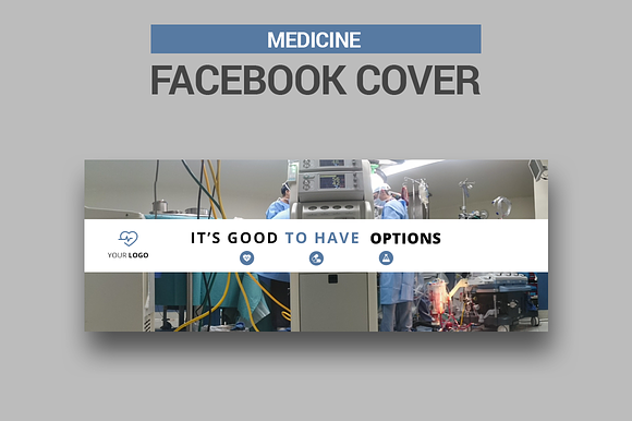 Medicine Facebook Covers in Facebook Templates - product preview 3