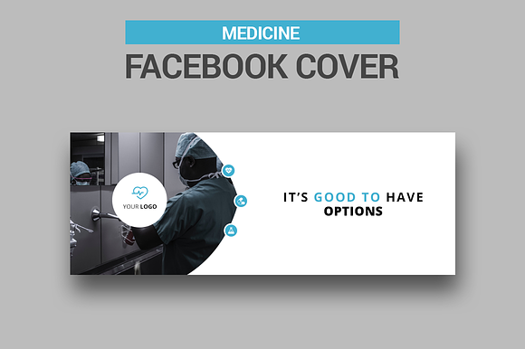 Medicine Facebook Covers in Facebook Templates - product preview 4
