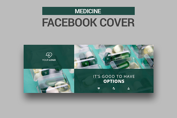 Medicine Facebook Covers in Facebook Templates - product preview 5