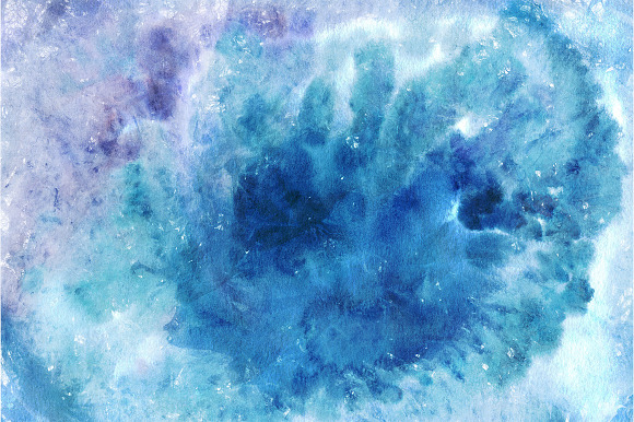Crystallized Watercolor Backgrounds in Textures - product preview 5
