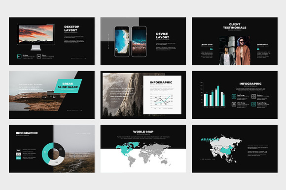 Dinera : Minimal Nature Keynote in Keynote Templates - product preview 11