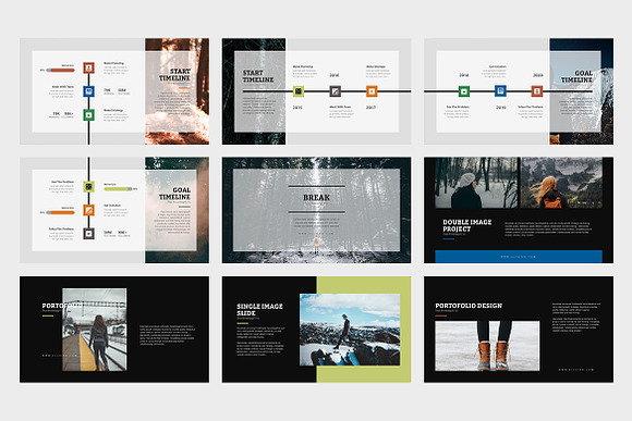 Elysian : Nature Google Slides in Google Slides Templates - product preview 2
