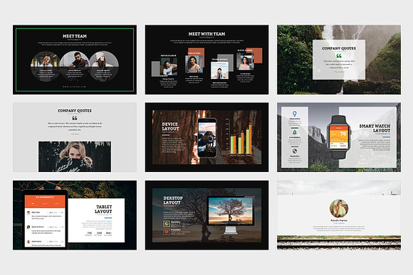 Elysian : Nature Google Slides in Google Slides Templates - product preview 4