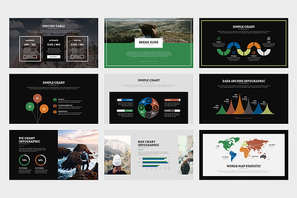 Elysian : Nature Google Slides in Google Slides Templates - product preview 5