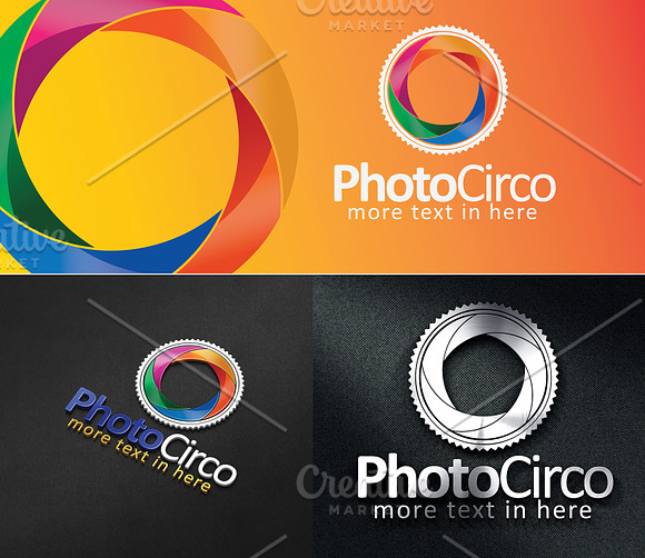 Photo Circo- Circle Logo Template in Logo Templates - product preview 2