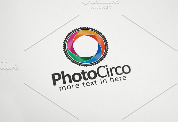 Photo Circo- Circle Logo Template in Logo Templates - product preview 4