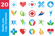 20 Logo Health Care Templates Bundle